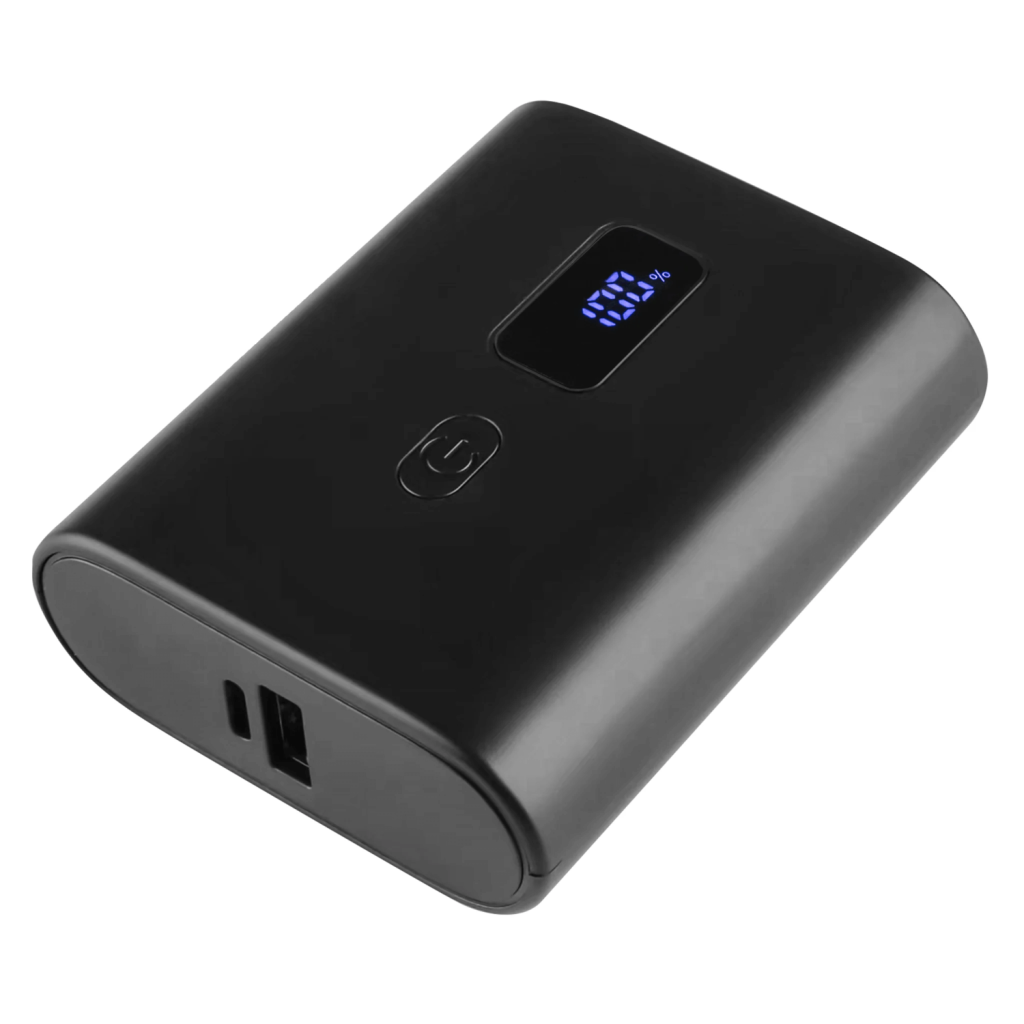 Gobi Heat 9-hour lithium-ion battery pack with USB-C fast charging for the Grit Men’s Heated Work Jacket