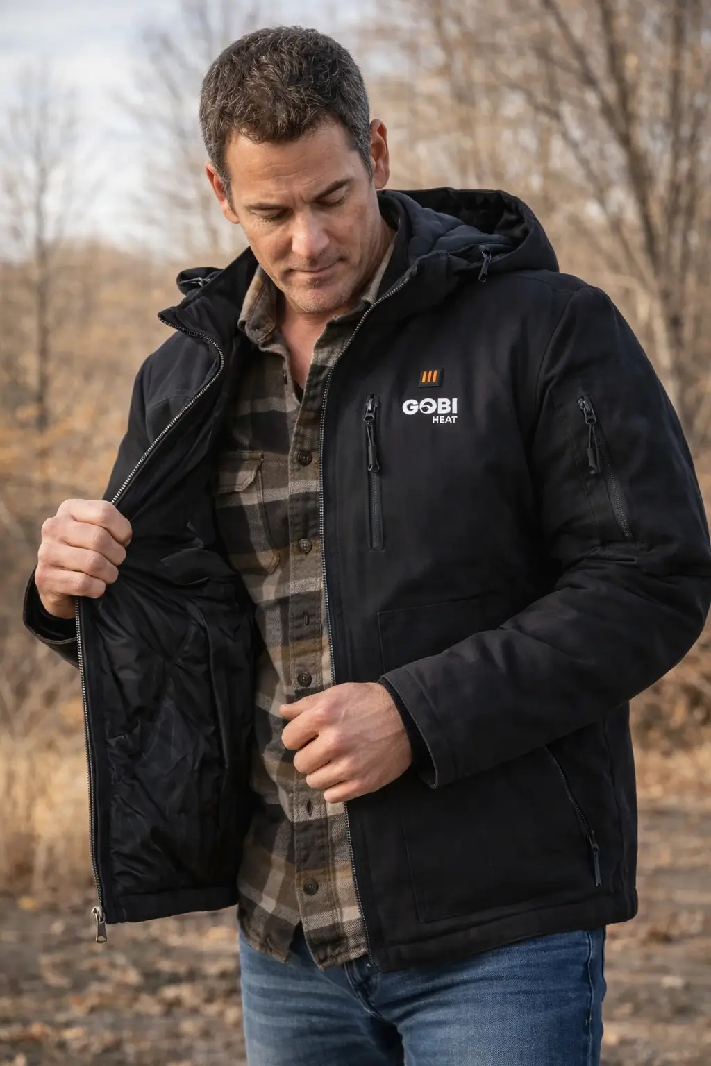 grit-heated-work-jacket-onyx-lifestyle-open-jacket.webp