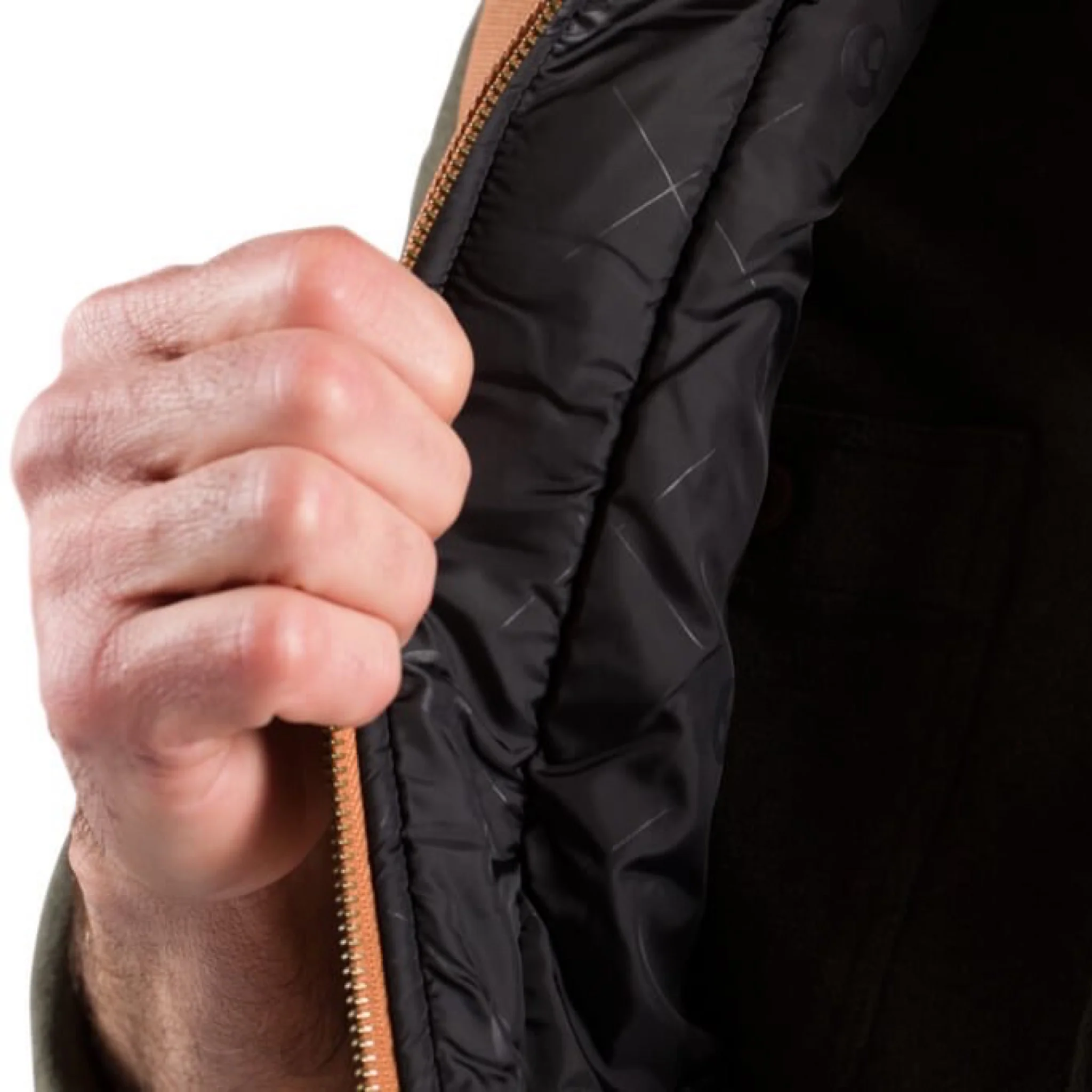Gobi Heat Grit Heated Work Jacket Lining Detail – Rugged Heated Workwear