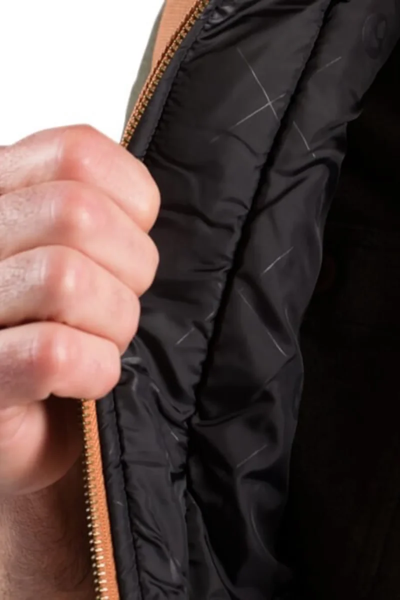 Gobi Heat Grit Heated Work Jacket Lining Detail – Rugged Heated Workwear